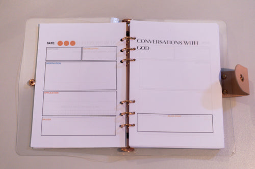 Faith & Focus Bible Study Journal - Plan your time with God Intentionally