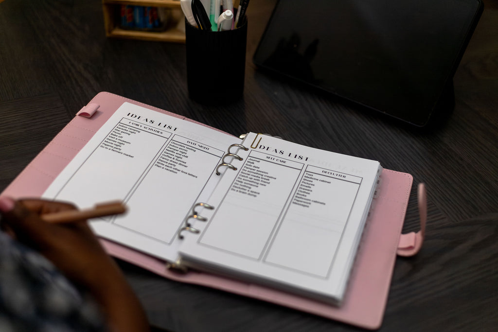 Organized Plans™ Binder Planner System (With Inserts)