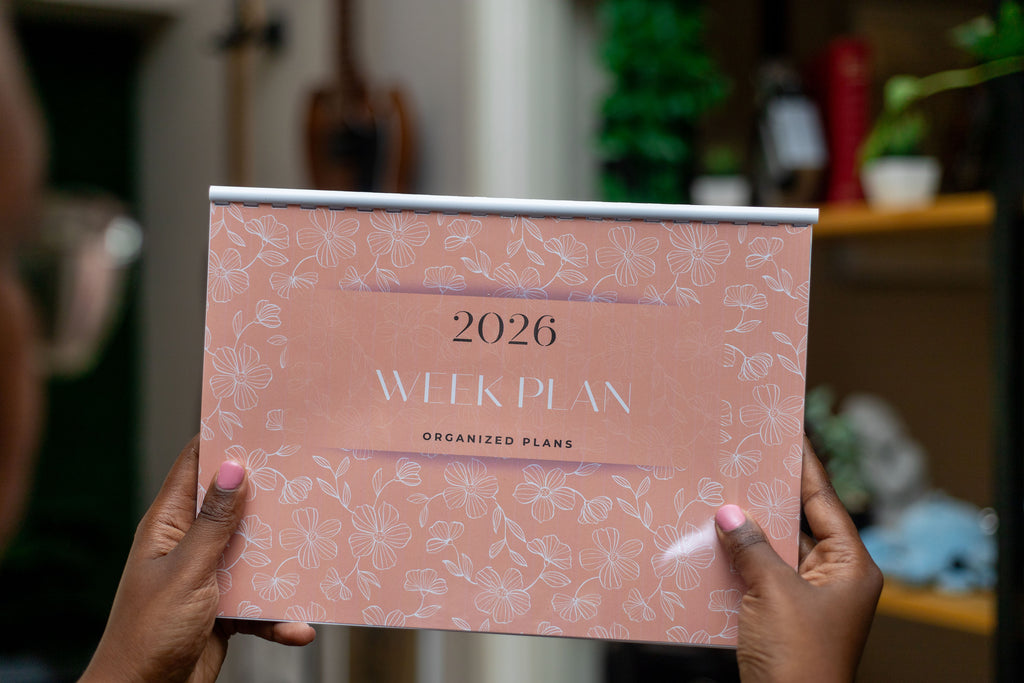 Weekly Plan Notebook