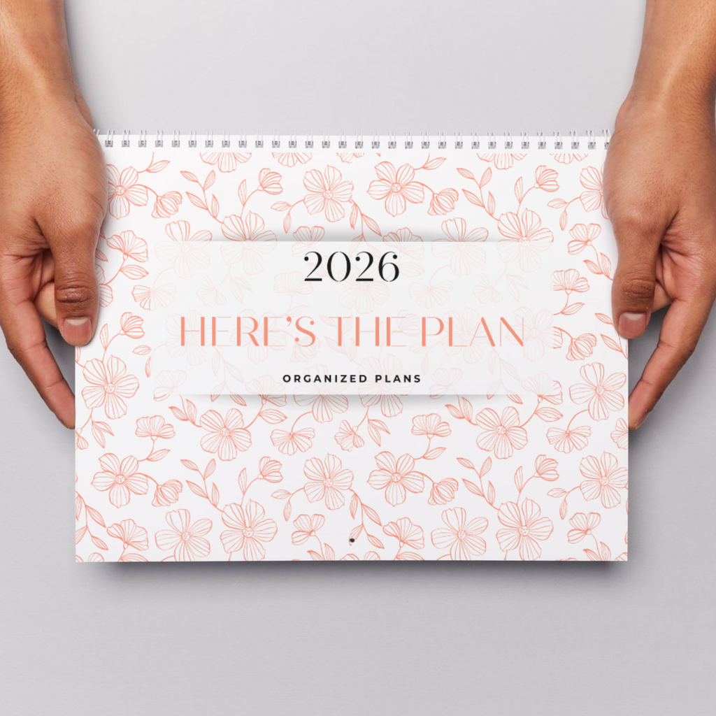 2026 Weekly Plan unlined Notepad