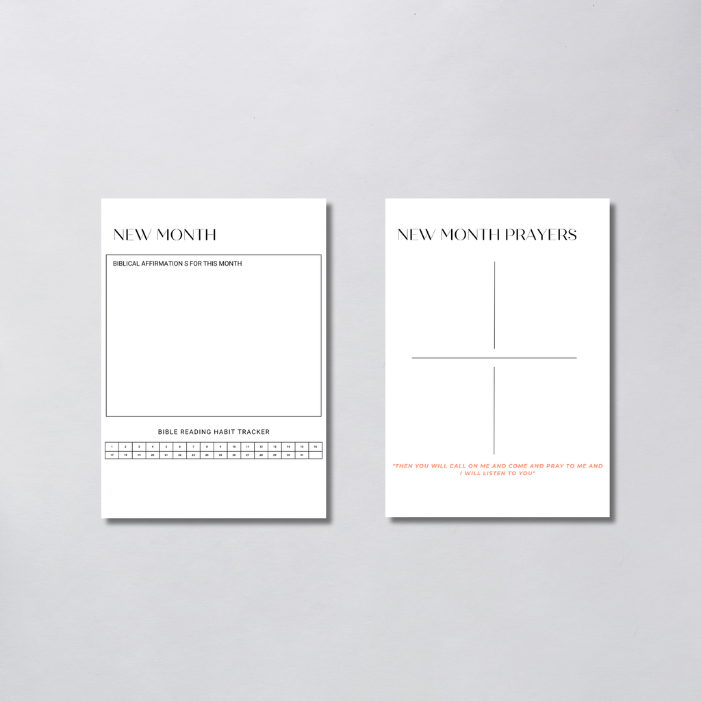 A5 Elegant Bible Study Journal – Christian Devotional Notebook with Floral Cover (Rose Gold Rings)