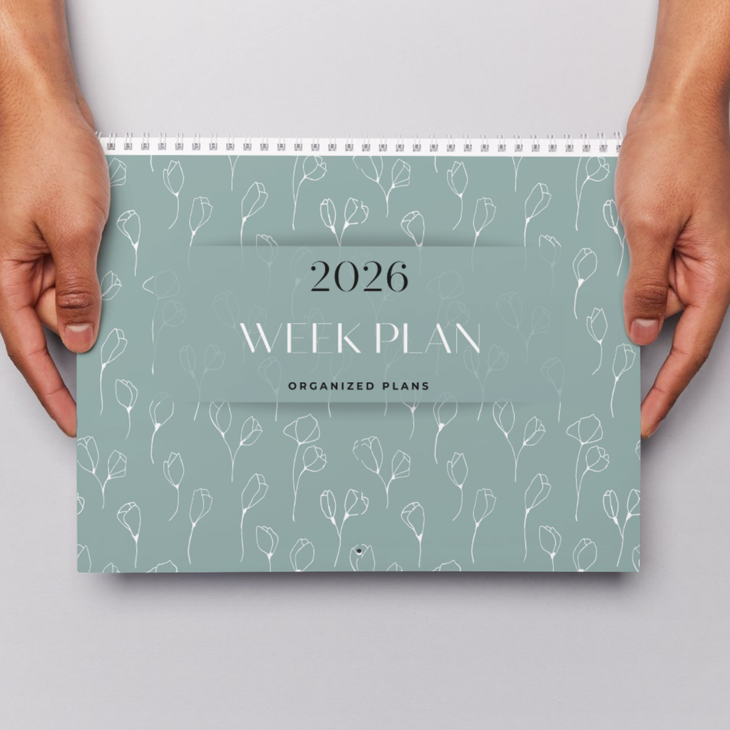 2026 Weekly Planner Notepad
